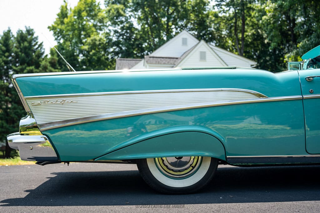 1957 Chevrolet Bel Air Convertible Restoration for sale
